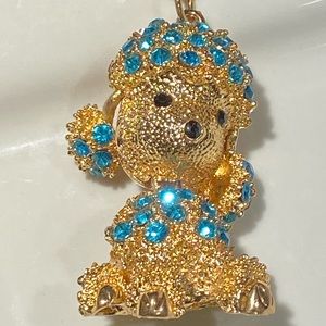 Adorable Poodle Keychain